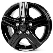 Borbet CWD BLACK GLOSSY GLANZLACKIERT 7x17 ET46