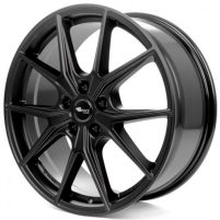 Brock B40 SATIN BLACK MATT MATTLACKI 9x19 ET45