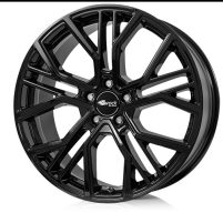 Brock B41 SCHWARZGLANZ LACKIERT 8.5x20 ET43.5
