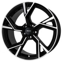 Platin P 100 BLACK POLISHEDONTPOLIERT 8.5x19 ET30