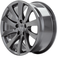 Platin P 106 DARK ANTHRAZIT LACKIERT 8.5x18 ET35
