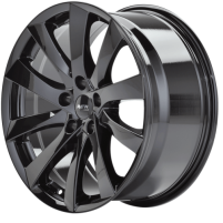Platin P 106 DIAMANTSCHWARZ LACKIERT 8.5x18 ET35