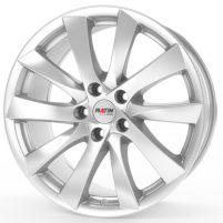 Platin P 106 METALL SILBER LACKIERT 9.5x19 ET45