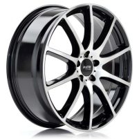 Platin P 113 BLACK POLISHEDONTPOLIERT 8x20 ET45