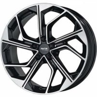 Platin P 116 BLACK POLISHEDONTPOLIERT 8x18 ET45
