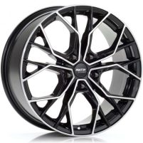 Platin P 118 BLACK POLISHEDONTPOLIERT 8.5x19 ET40