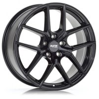 Platin P 122 BLACK PAINTED LACKIERT 8.5x19 ET45