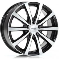 Platin P 69 BLACK POLISHEDONTPOLIERT 8x18 ET40.1
