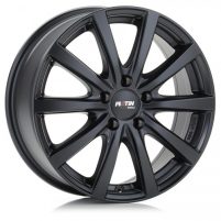 Platin P 69 SCHWARZ MATT MATTLACKIERT 8x18 ET50.1