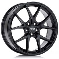 Platin P 94 SCHWARZ LACKIERT 10x20 ET39