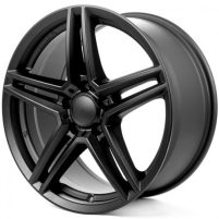 Rial M10 RACINGSCHWARZ MATTLACKIERT 8.5x18 ET48
