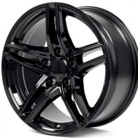 Borbet XR BLACK GLOSSY GLANZLACKIERT R18 5x112