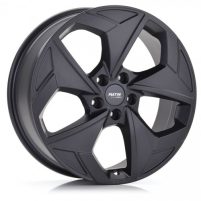 Platin P 104 BLACK GLOSSY GLANZLACKIE R18 5x112