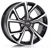 Platin P 115 BLACK POLISHEDONTPOLIERT R18 5x112