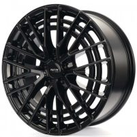 Platin P 127 BLACK GLOSSY GLANZLACKIE R20 5x108