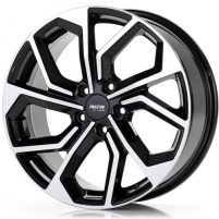 Platin P 97 BLACK POLISHEDONTPOLIERT R19 5x112