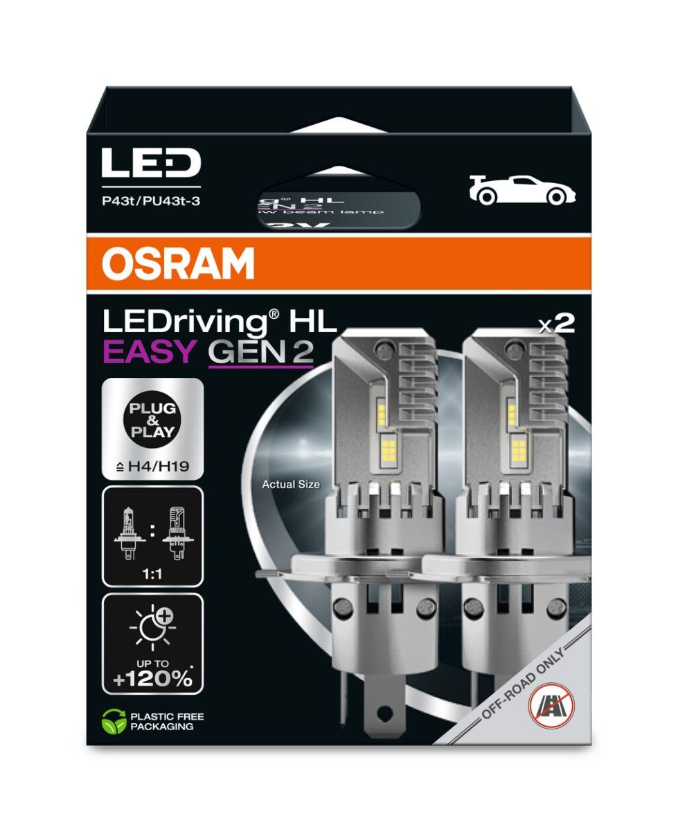 OSR64193DWESY2-2HB OSRAM LEDriving HL EASY GEN 2 LED крушка H4